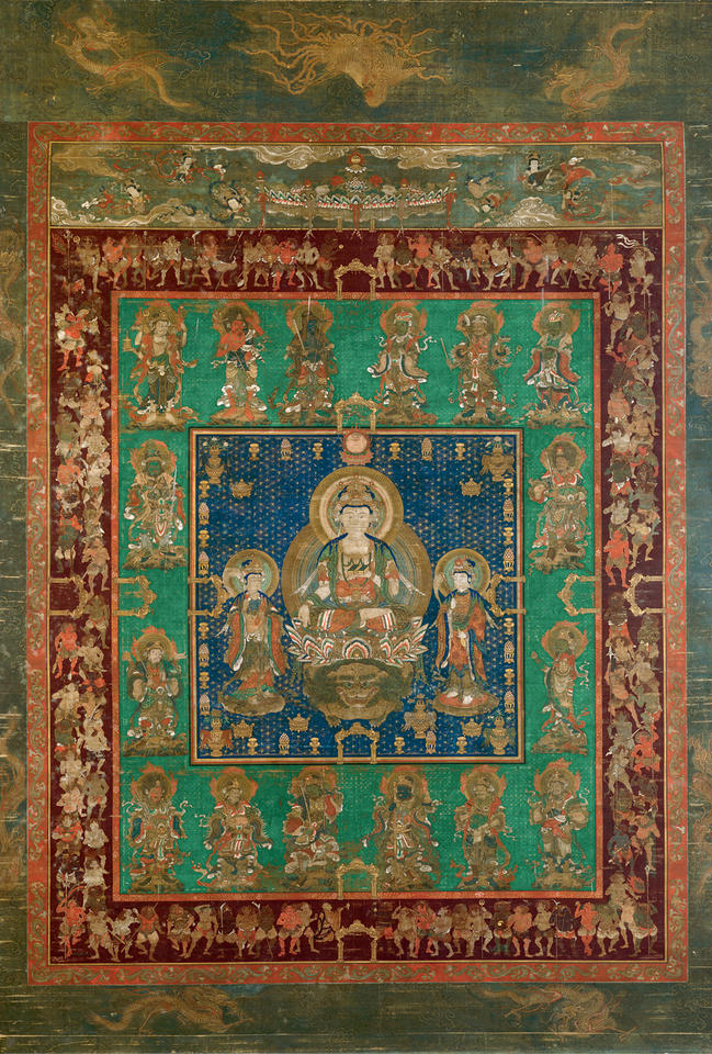 Mandala of Han’nya Bosatsu (般若曼荼羅)
