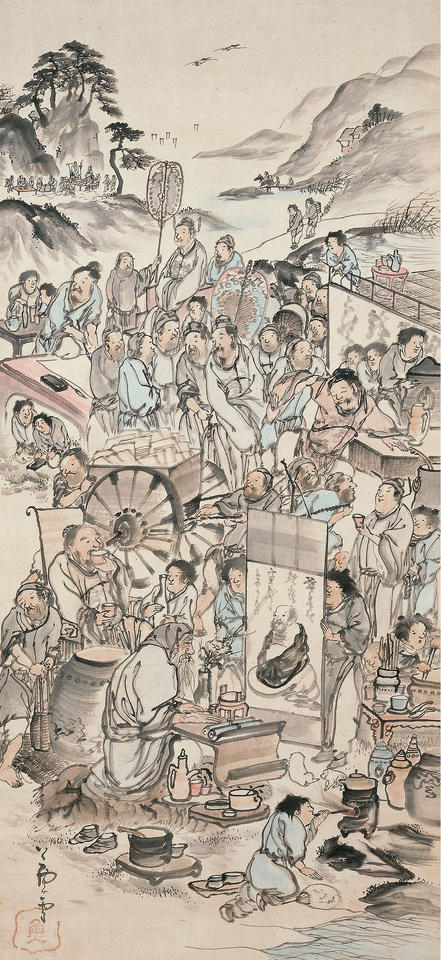 Drinking Festival of the Eight Immortals (飲中八仙)